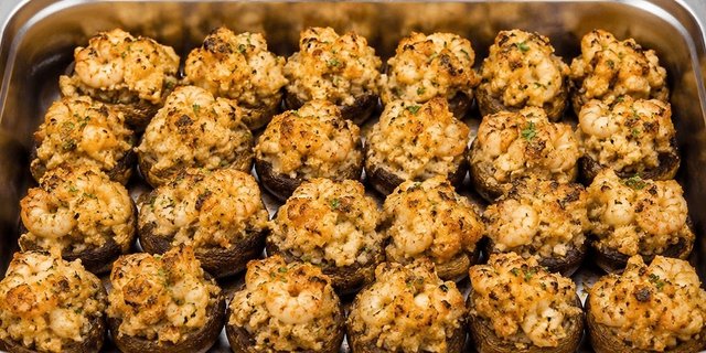 Shrimp Stuffed Mushrooms