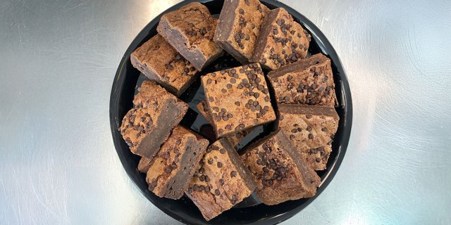 Gluten-Free, Dairy-Free Fudgy Brownie Platter
