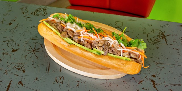 Grilled Pork Sandwich