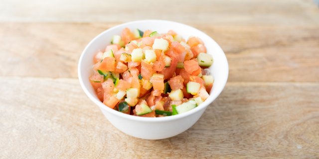 Cucumber & Tomato Salad