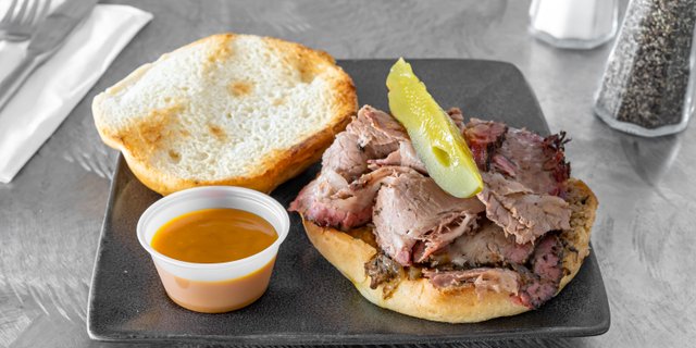 Smoked Beef Brisket Burger