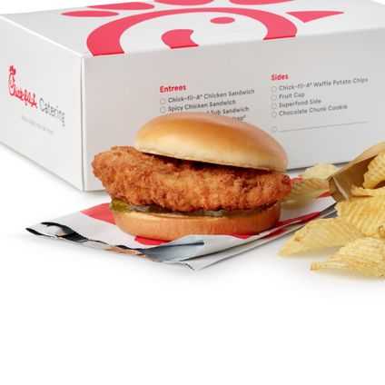 Regular Chicken Sandwich Packaged Meal
