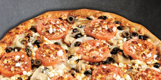 Large Garden Pizza