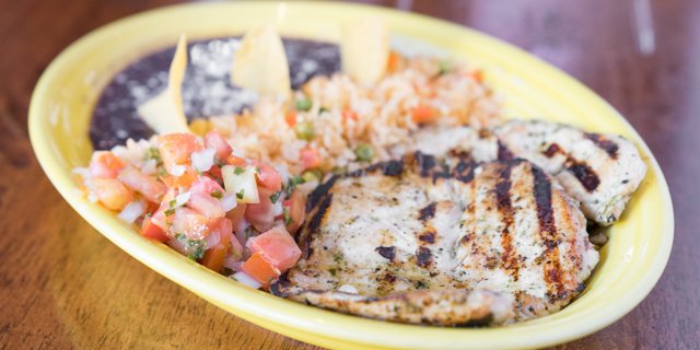 Pollo Asado Plate