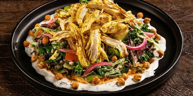 A La Carte Salad Add-On Chicken Shawarma Salad