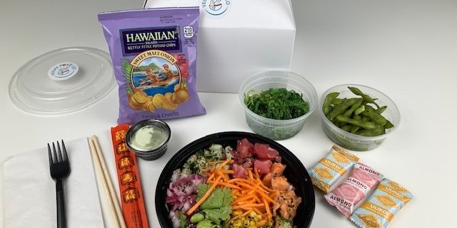 Luau Captain's Chest Boxed Lunch