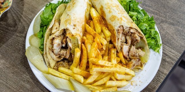 Chicken Shawarma Wrap