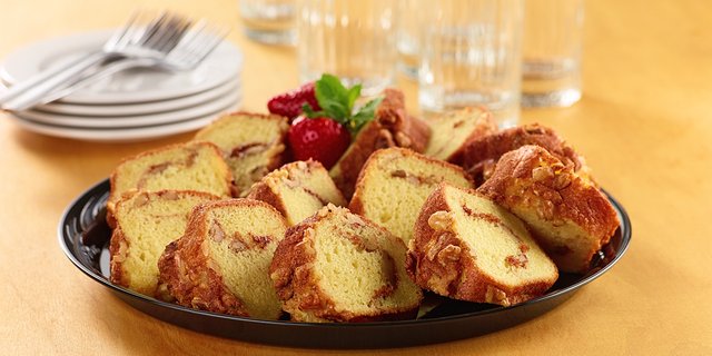 The Cinnamon Walnut Coffee Cake