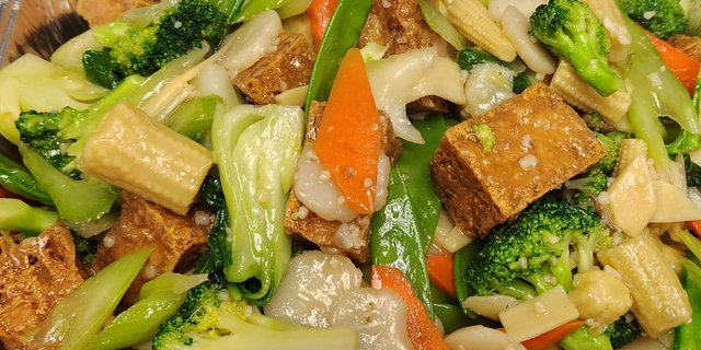 Mixed Vegetables w/ Fried Tofu