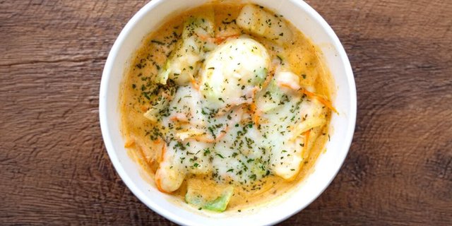 Cream Cheese Tteokbokki Rice Cake