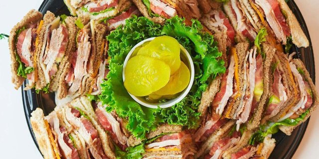 Turkey Club Sandwich Tray