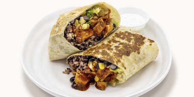 BBQ Ranch Chicken Wrap Combo