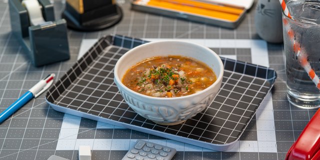 Chunky Beef & Potato Soup