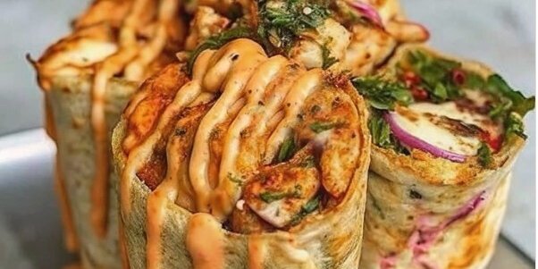Grilled Chicken Doner Wrap