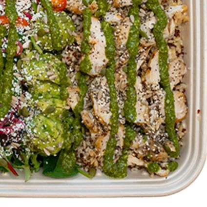 Harvest Kitchen Chicken Bowl Tray