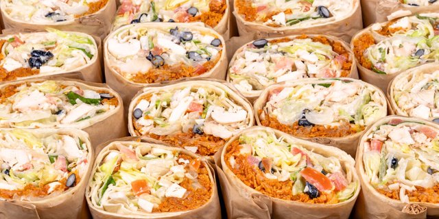 BBQ Chicken Wrap Box