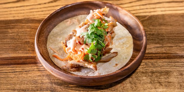 Banh Mi Savory Chicken Tacos