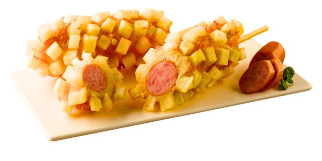 Crispy Potato Ricedog