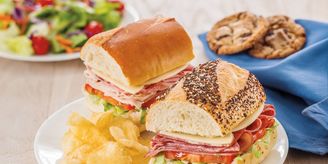 Catered food