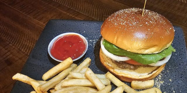 Garlic Onion Burger