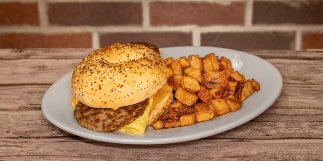 Breakfast Sandwich W/ Meat