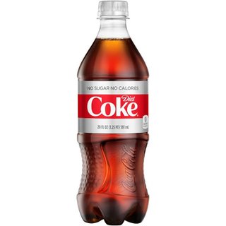 20oz BOTTLED DIET COKE