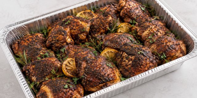 Blackened Chicken Thighs