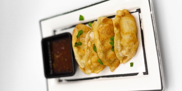 Fried Chicken Dumplings