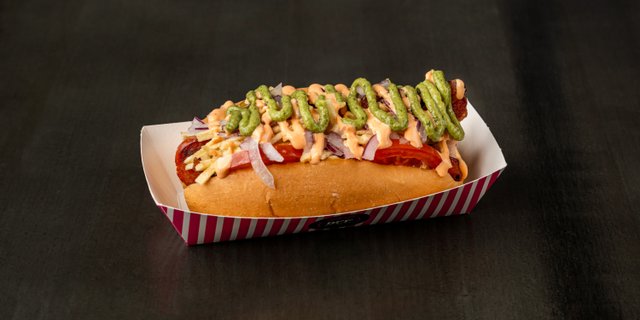 Build-Your-Own Hot Dog Tray w/ Toppings