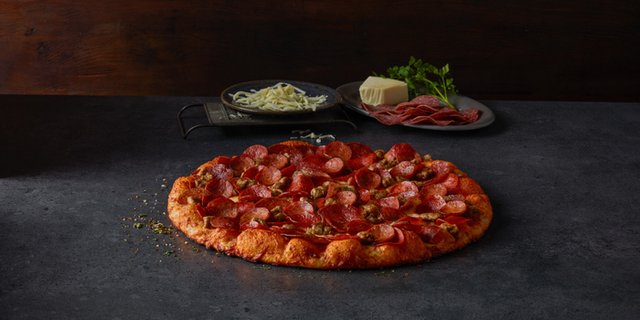 Original Montague's All-Meat Marvel Pan Pizza