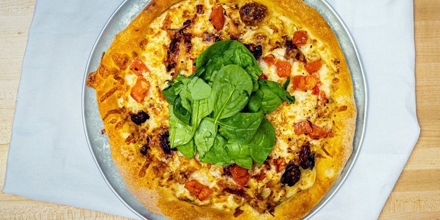 Tuscan Chicken Pizza