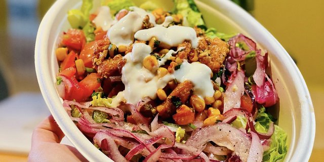 Chicken Curry Salad Bowl