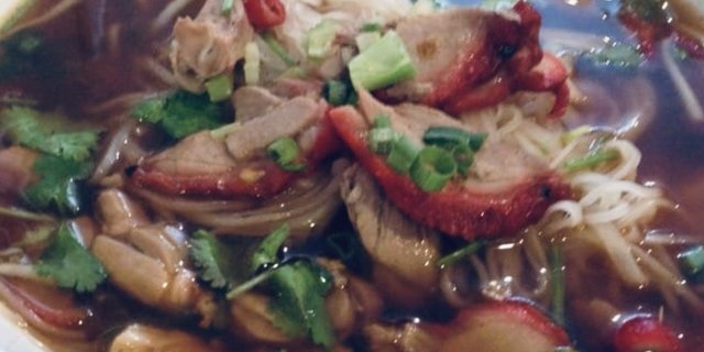 Roasted Duck Noodle Soup
