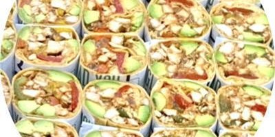 Chicken Caesar Burrito