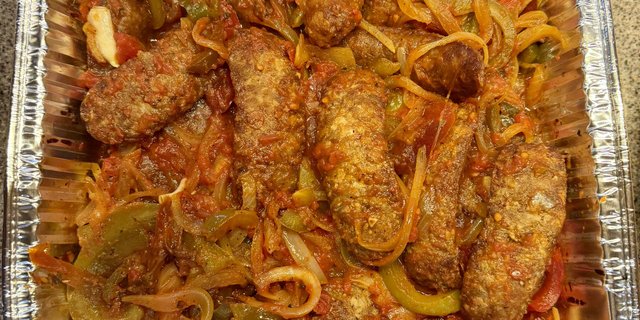 Sausage & Peppers Tray