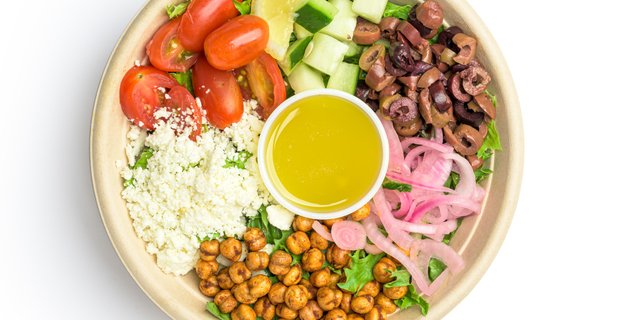 Lemon Mediterranean Salad
