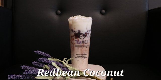 Red Bean Coconut Milk Tea
