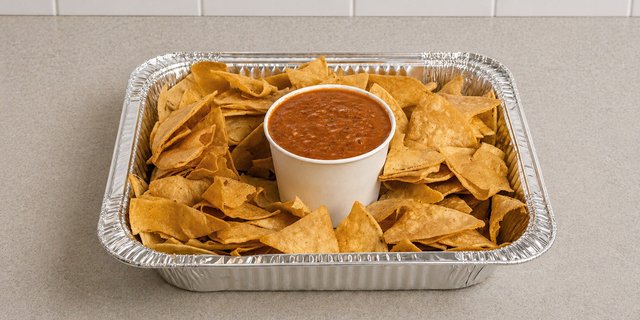 Tray of Tortilla Chips & Salsa