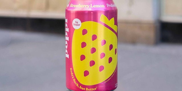 Strawberry Lemon Poppi