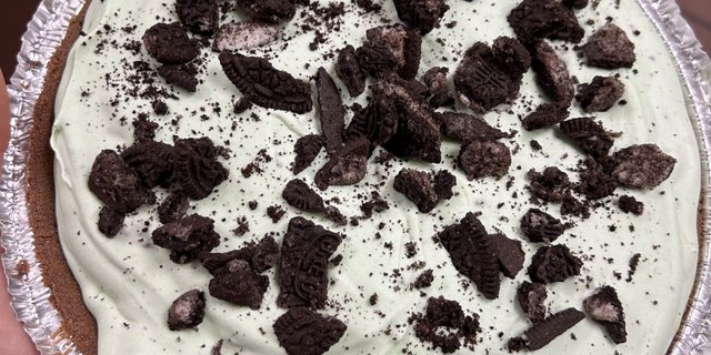 Mint Oreo Pie