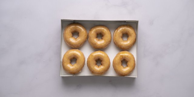 Half Dozen Glazed Donuts
