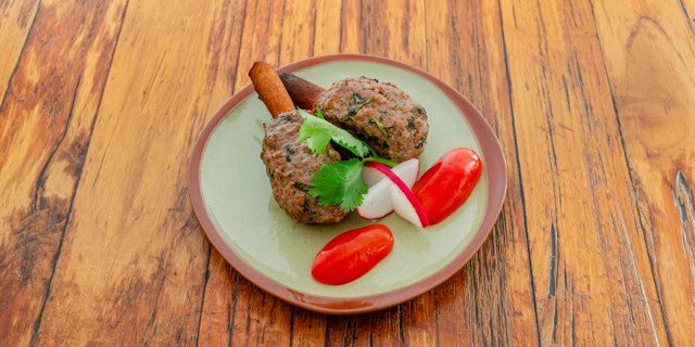 Cinnamon Stick Beef Kebab