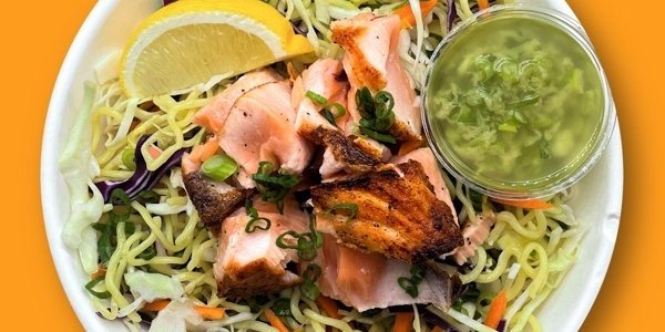 Ginger Salmon Noodles