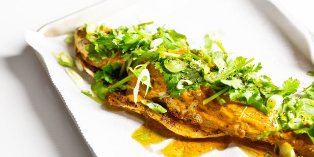 Roasted Branzino