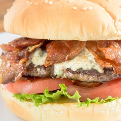 Bacon & Blue Burger