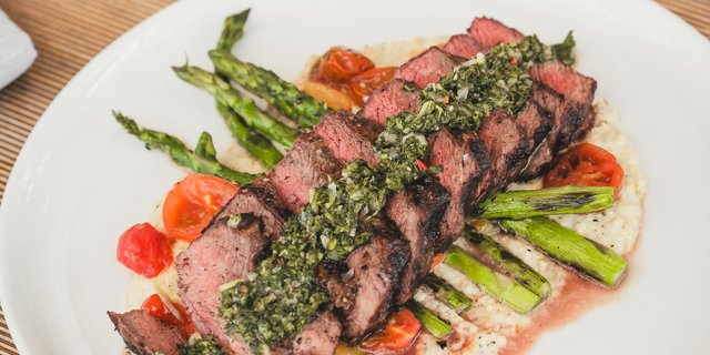 Flat Iron Steak Tray