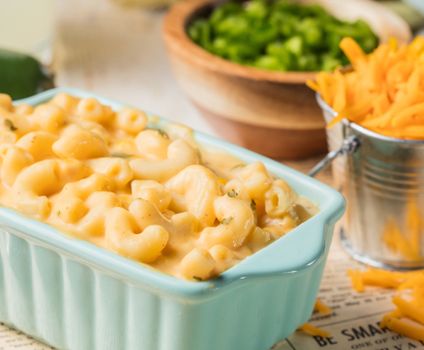 Dave's Cheesy Jalapeño Mac & Cheese