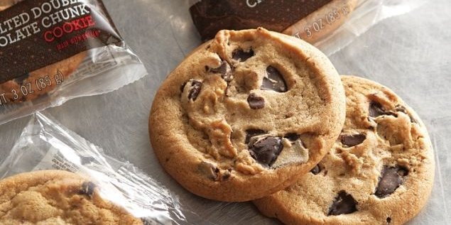 Salted Double Chocolate Chunk Cookie