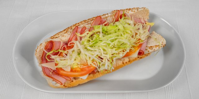 8” Ham & Swiss Sub