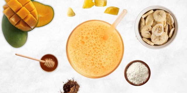 Tropical Buzz Smoothie